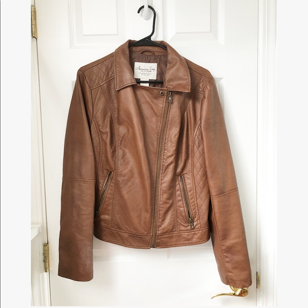 American Rag Brown Leather Jacket